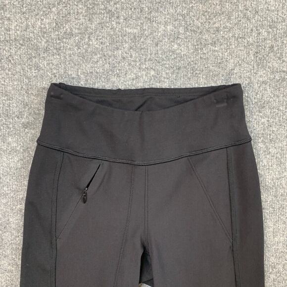 The North Face Leggings Womens XS Extra Small Black Pull On Zip Pocket Pants - Picture 4 of 14